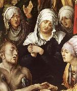 Albrecht Durer Lamentation for Christ painting